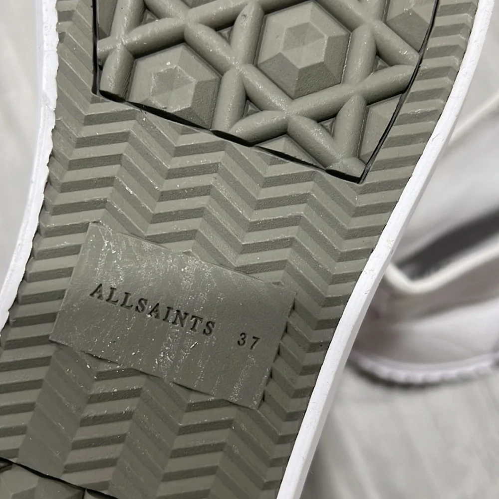 ALLSAINTS Women's Dana Flatform High Top Sneakers - Picture 7 of 7